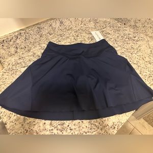 NWT Athleta Ace Tennis Skort 15.5 inch Navy size Small